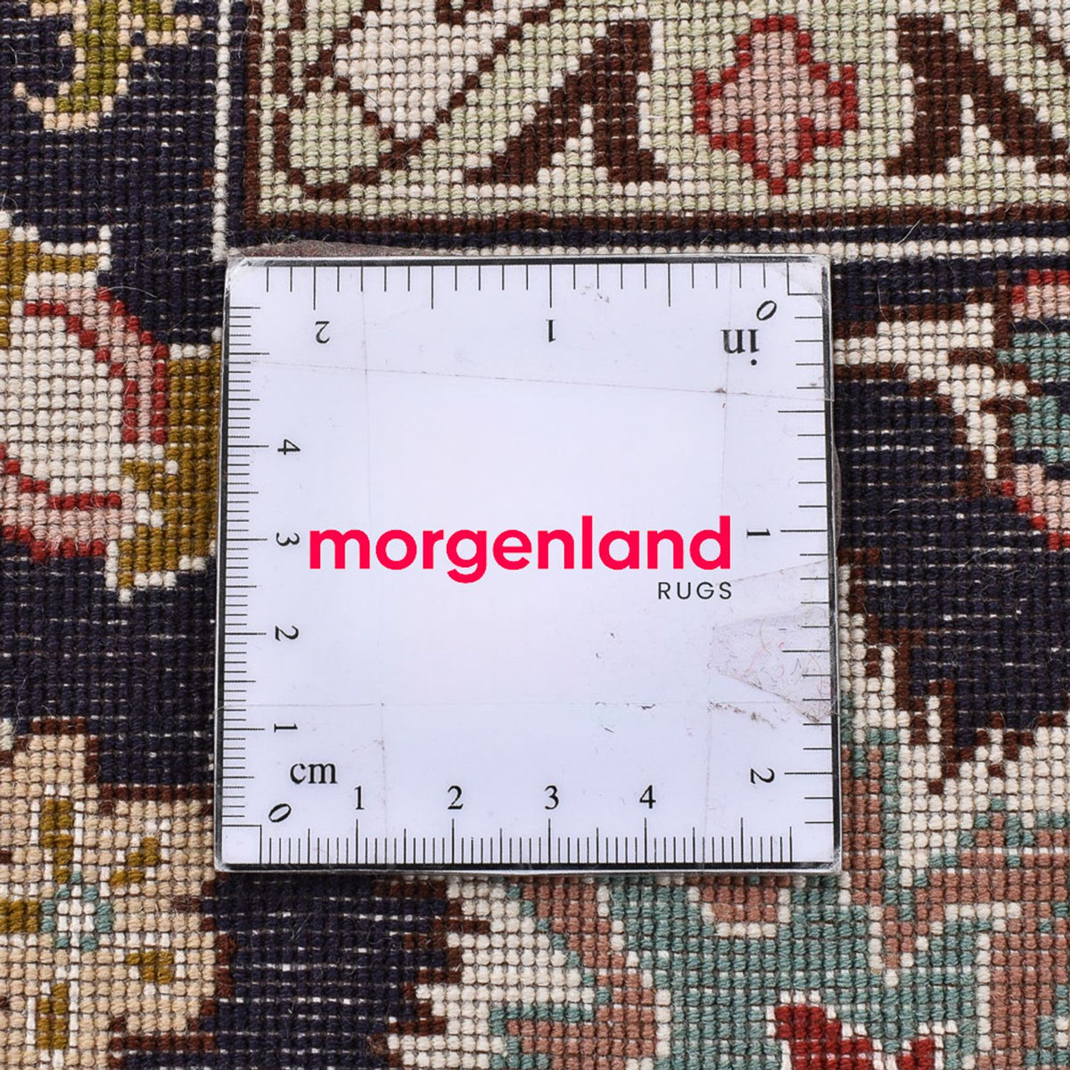 Persisk tæppe - Tabriz - Royal firkantet  - 204 x 200 cm - rød