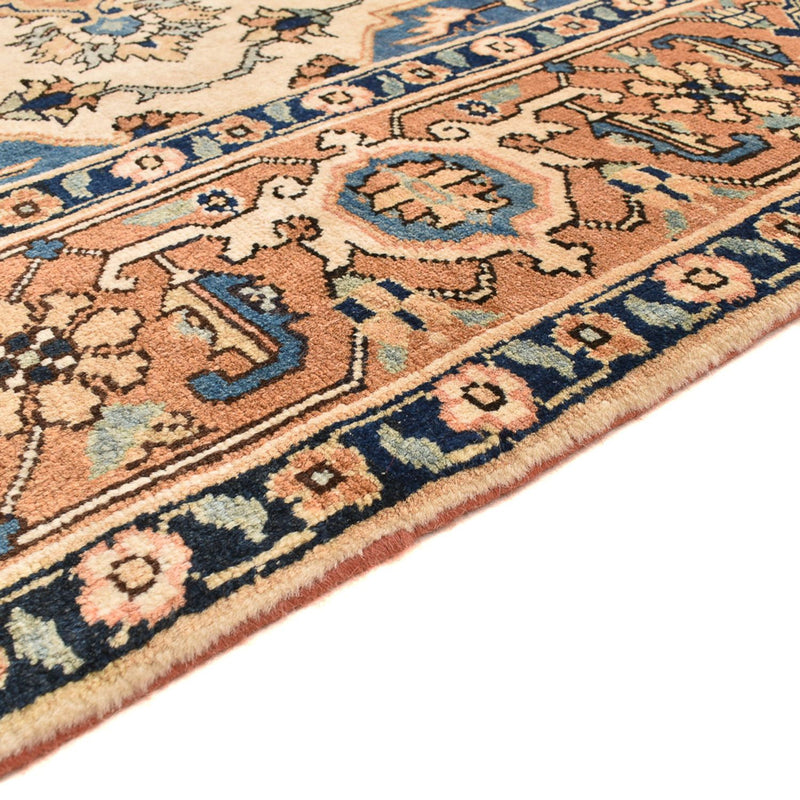 Persisk tæppe - Nomadisk firkantet  - 207 x 192 cm - lys beige