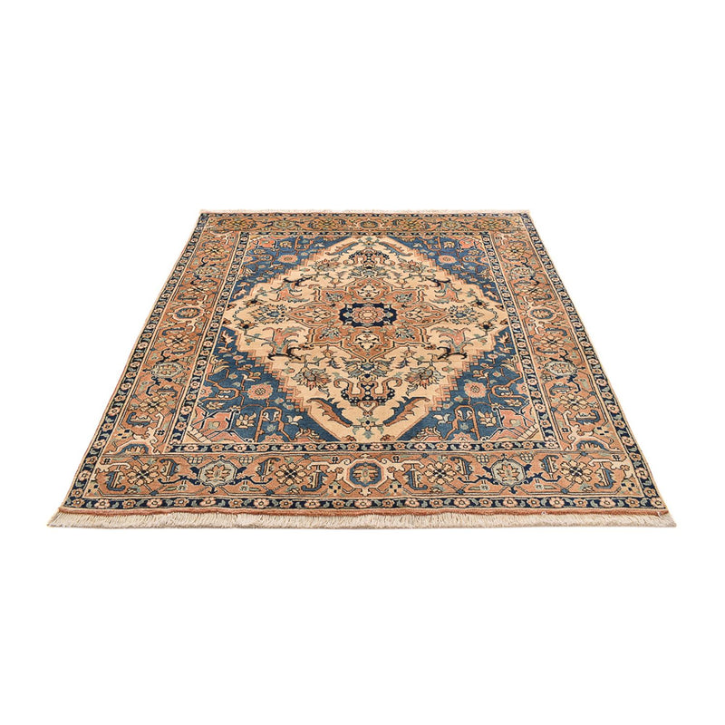Persisk tæppe - Nomadisk firkantet  - 207 x 192 cm - lys beige