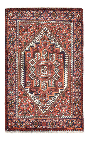 Persisk tæppe - Nomadisk - 117 x 73 cm - terrakotta