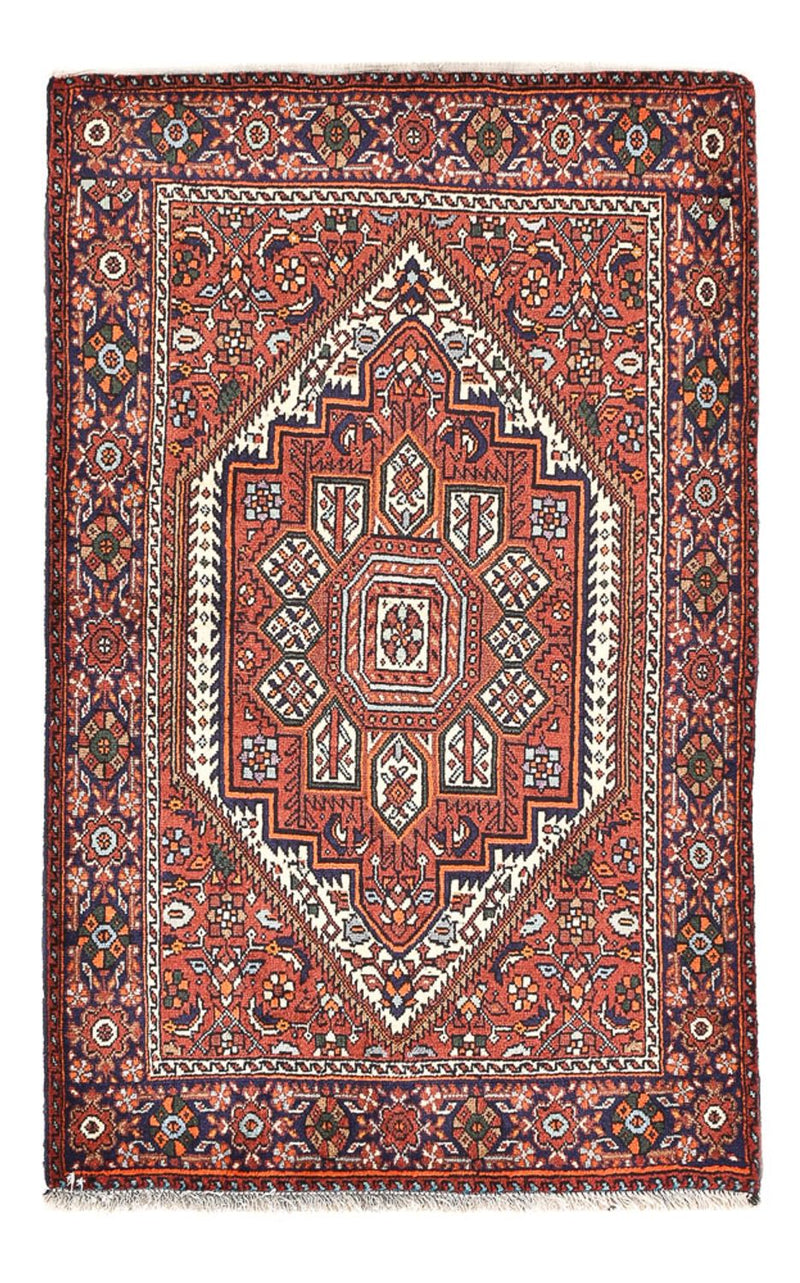 Persisk tæppe - Nomadisk - 117 x 73 cm - terrakotta