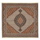 Tabriz - 40 Raj Tæppe 199x198cm - Persisk tæppe