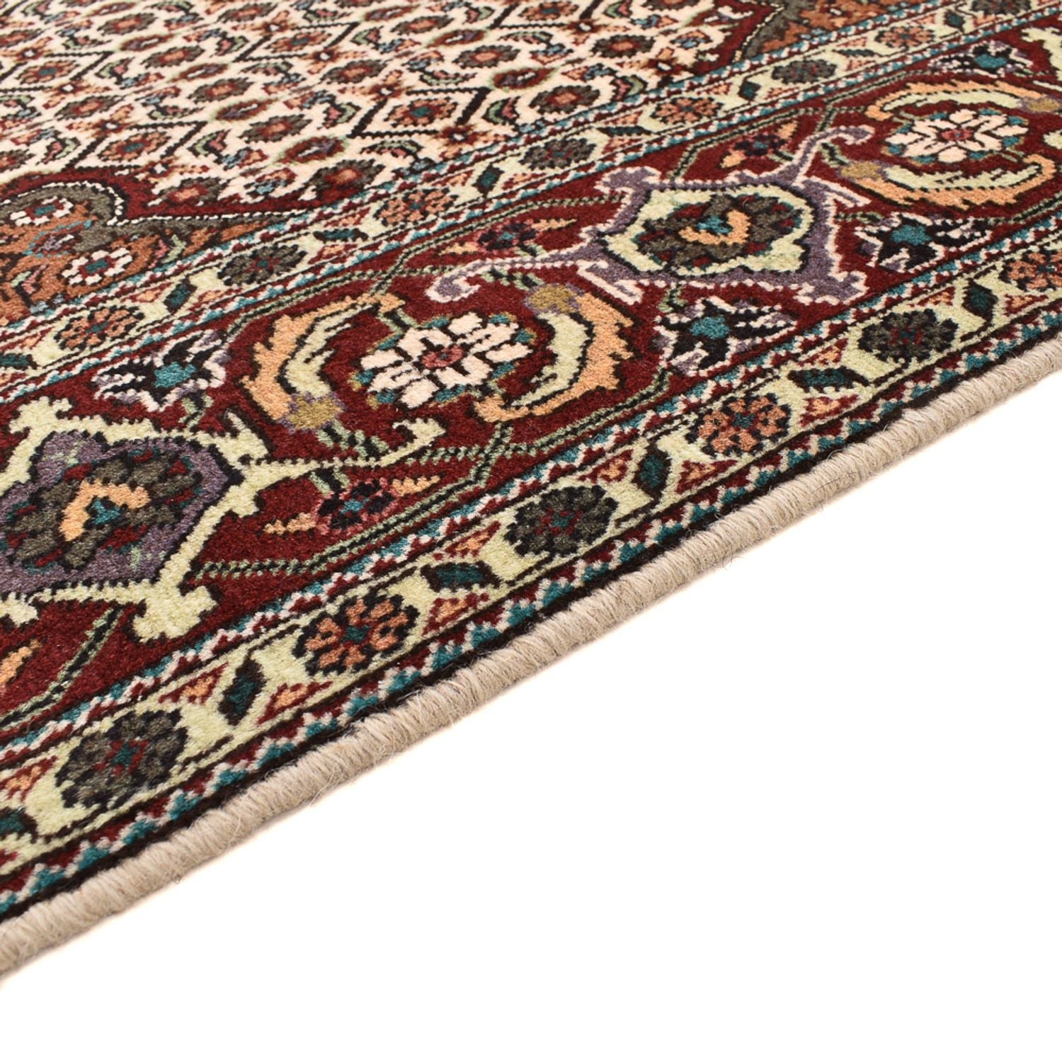 Persisk tæppe - Tabriz - Royal firkantet  - 199 x 198 cm - lys brun