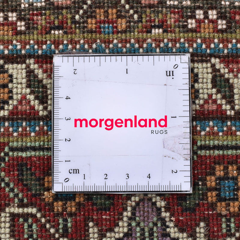 Persisk tæppe - Tabriz - Royal firkantet  - 205 x 204 cm - lys brun