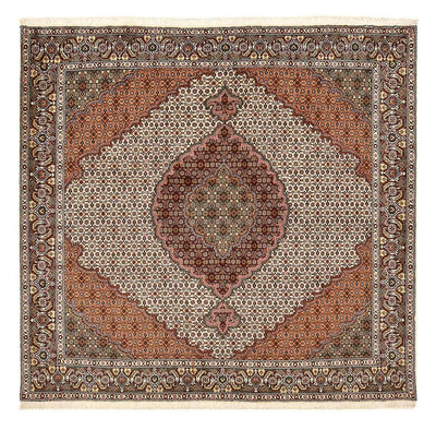 Tabriz - 40 Raj Tæppe 199x203cm - Persisk tæppe