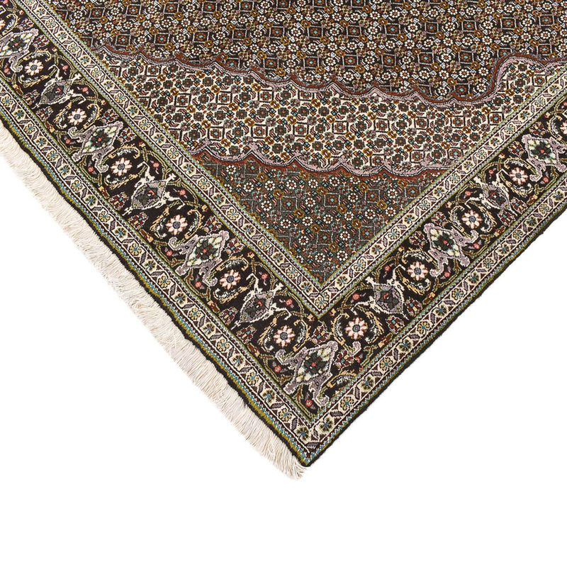 Persisk tæppe - Tabriz - Royal firkantet  - 201 x 200 cm - brun