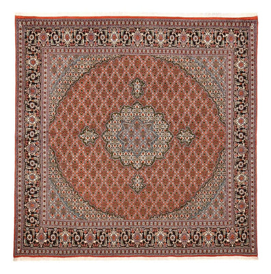 Persisk tæppe - Tabriz - Royal firkantet  - 245 x 245 cm - rust