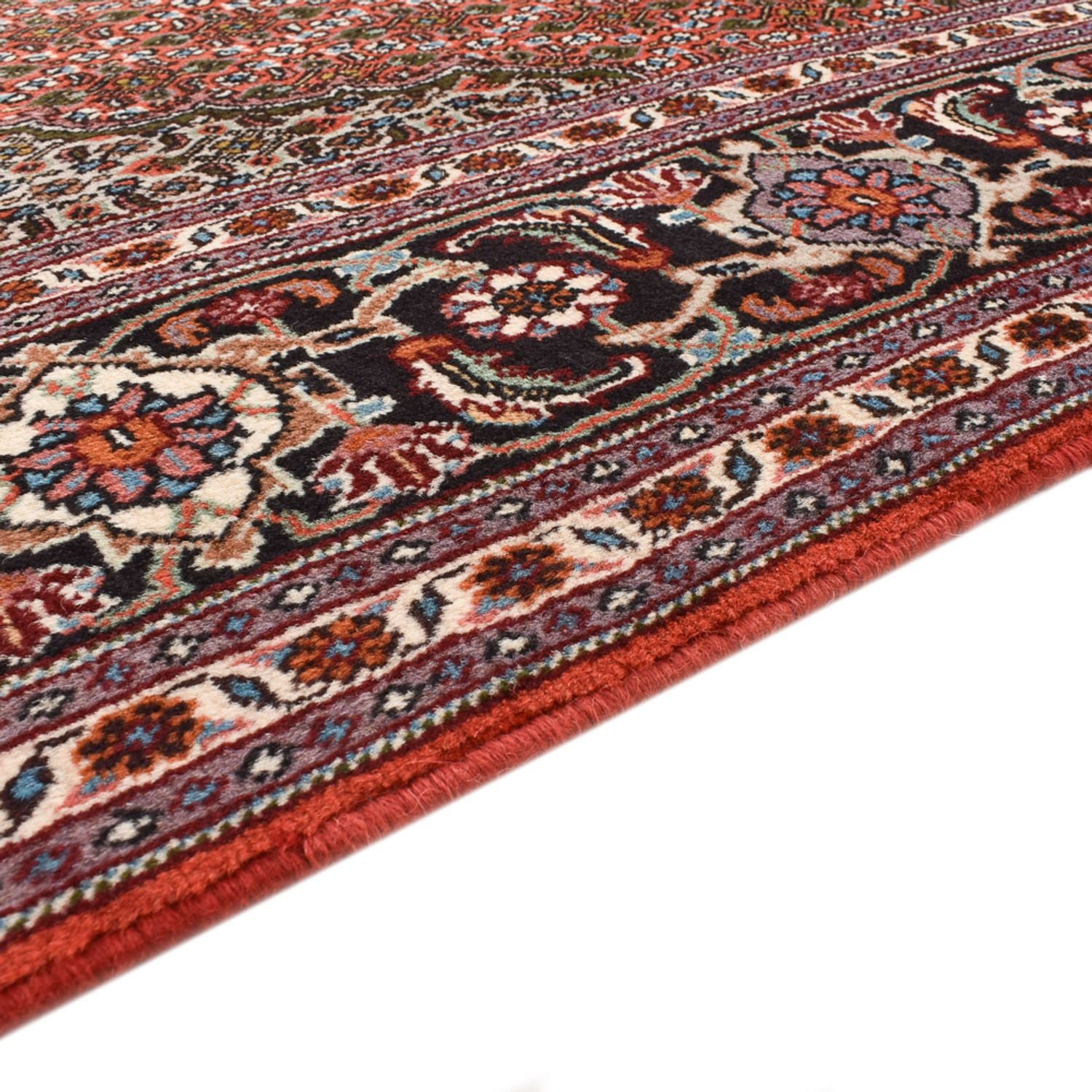 Persisk tæppe - Tabriz - Royal firkantet  - 245 x 245 cm - rust