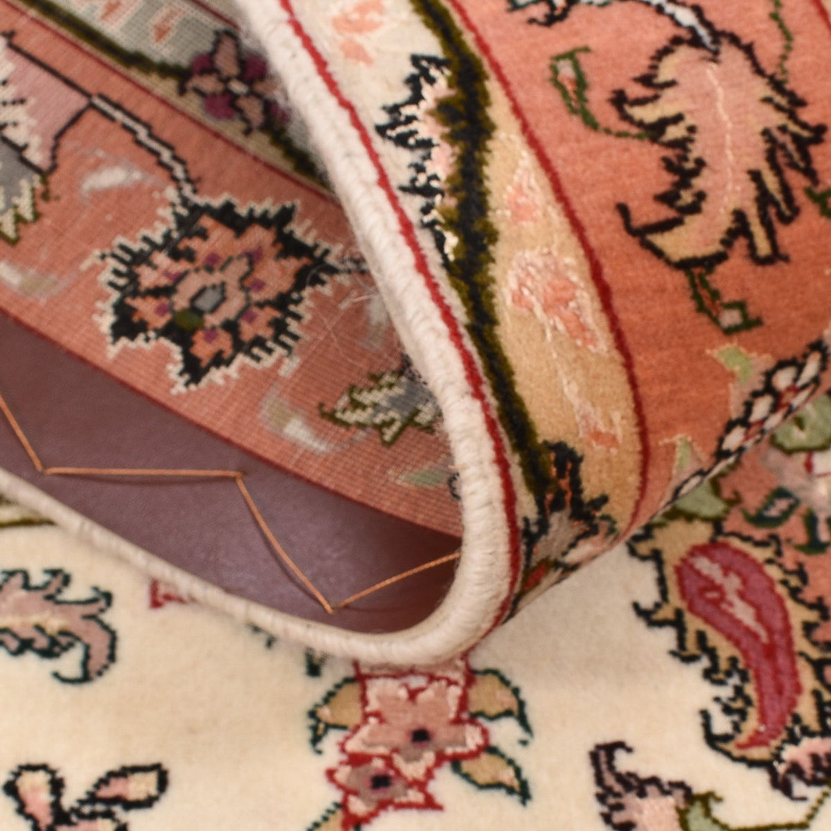 Løber Persisk tæppe - Tabriz - Royal - 204 x 81 cm - flerfarvet