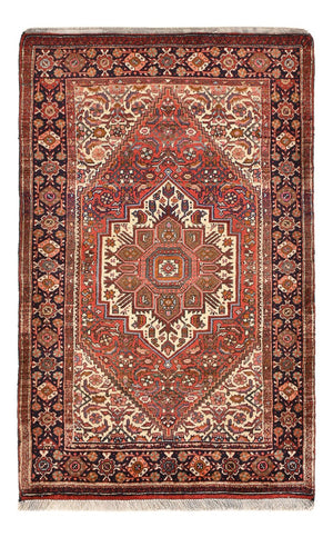 Persisk tæppe - Nomadisk - 120 x 75 cm - terrakotta