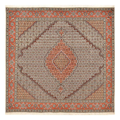 Tabriz - 40 Raj Tæppe 200x200cm - Persisk tæppe