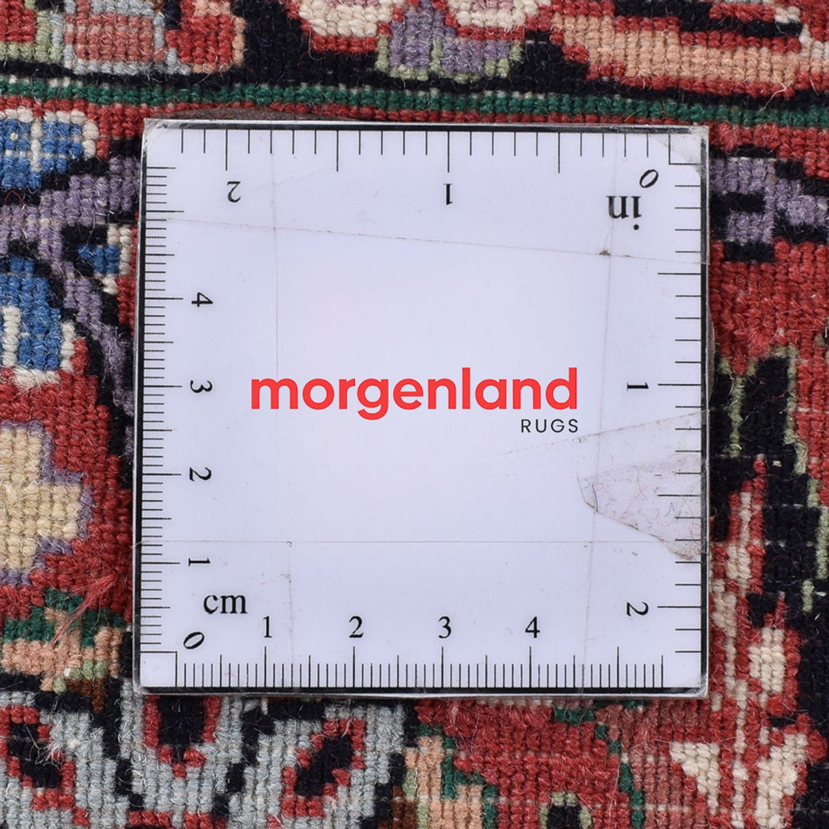 Persisk tæppe - Bijar - 382 x 298 cm - lys mocca