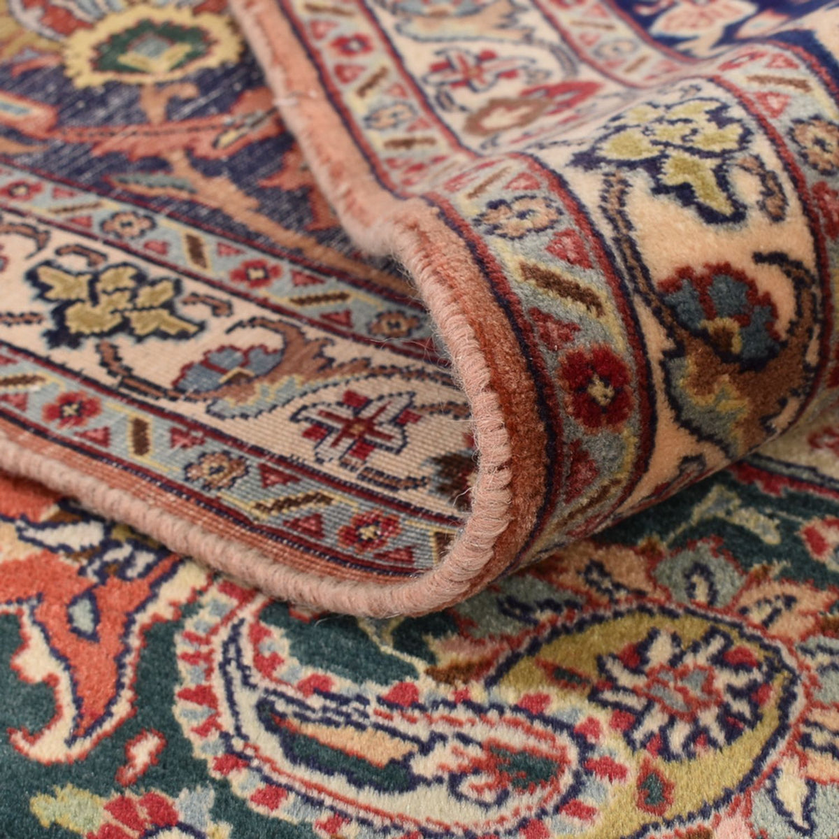 Persisk tæppe - Tabriz - Royal - 390 x 303 cm - lys brun