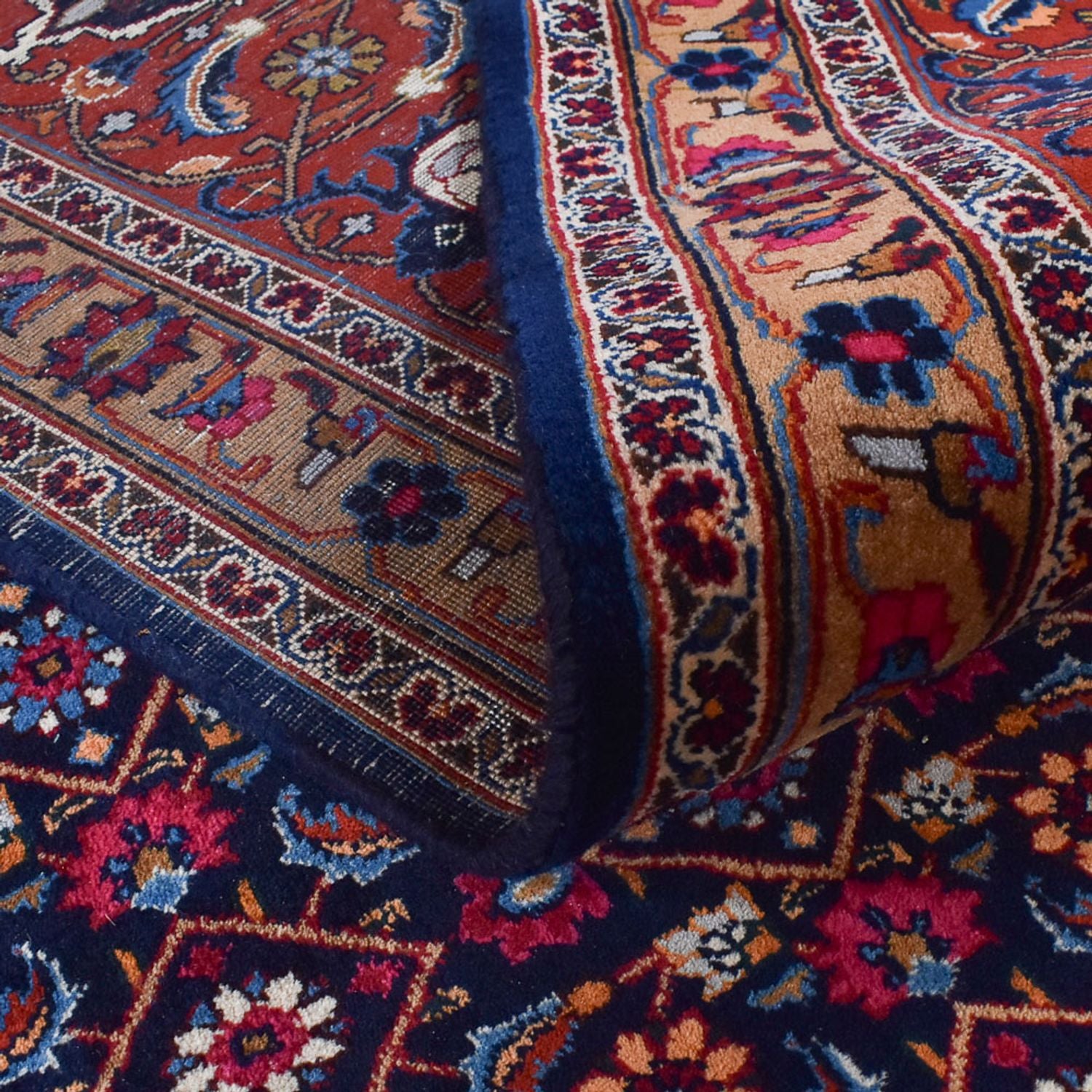 Persisk tæppe - Tabriz - Royal - 386 x 308 cm - rust