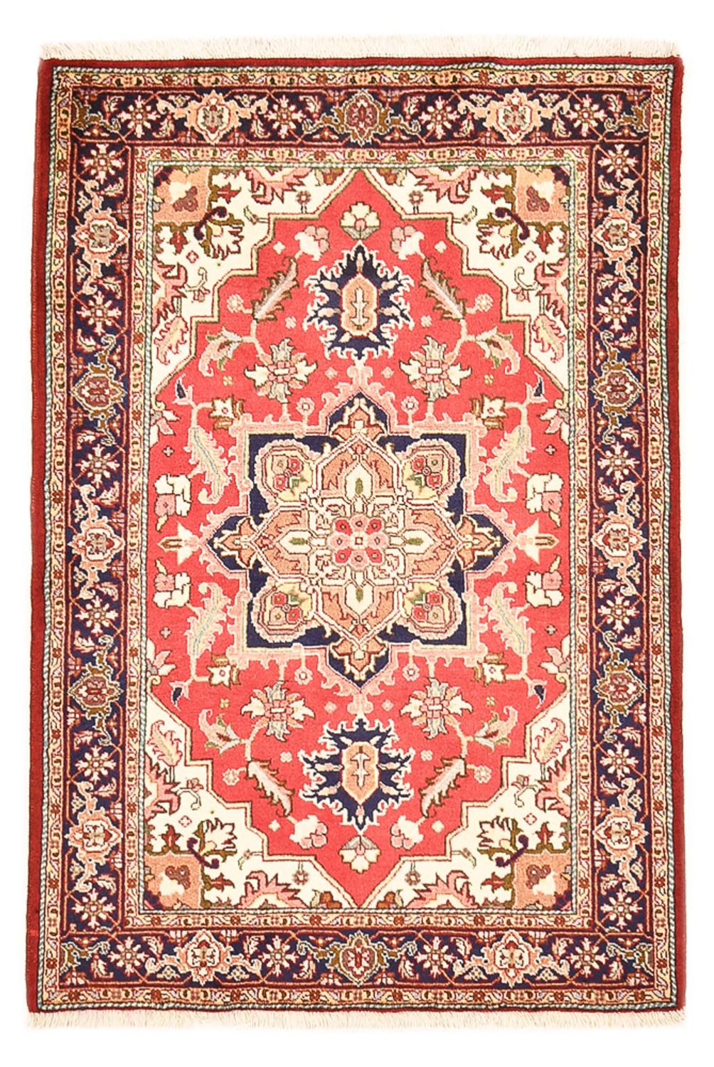 Persisk tæppe - Tabriz - 148 x 103 cm - rød