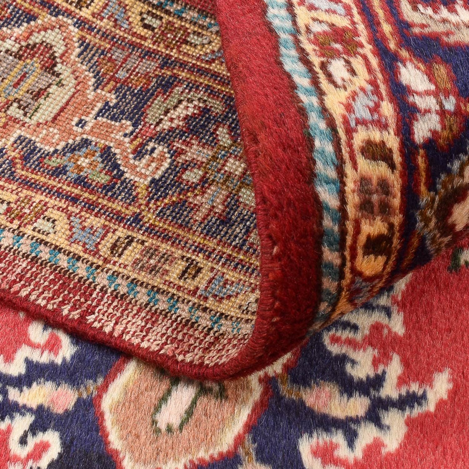 Persisk tæppe - Tabriz - 148 x 103 cm - rød