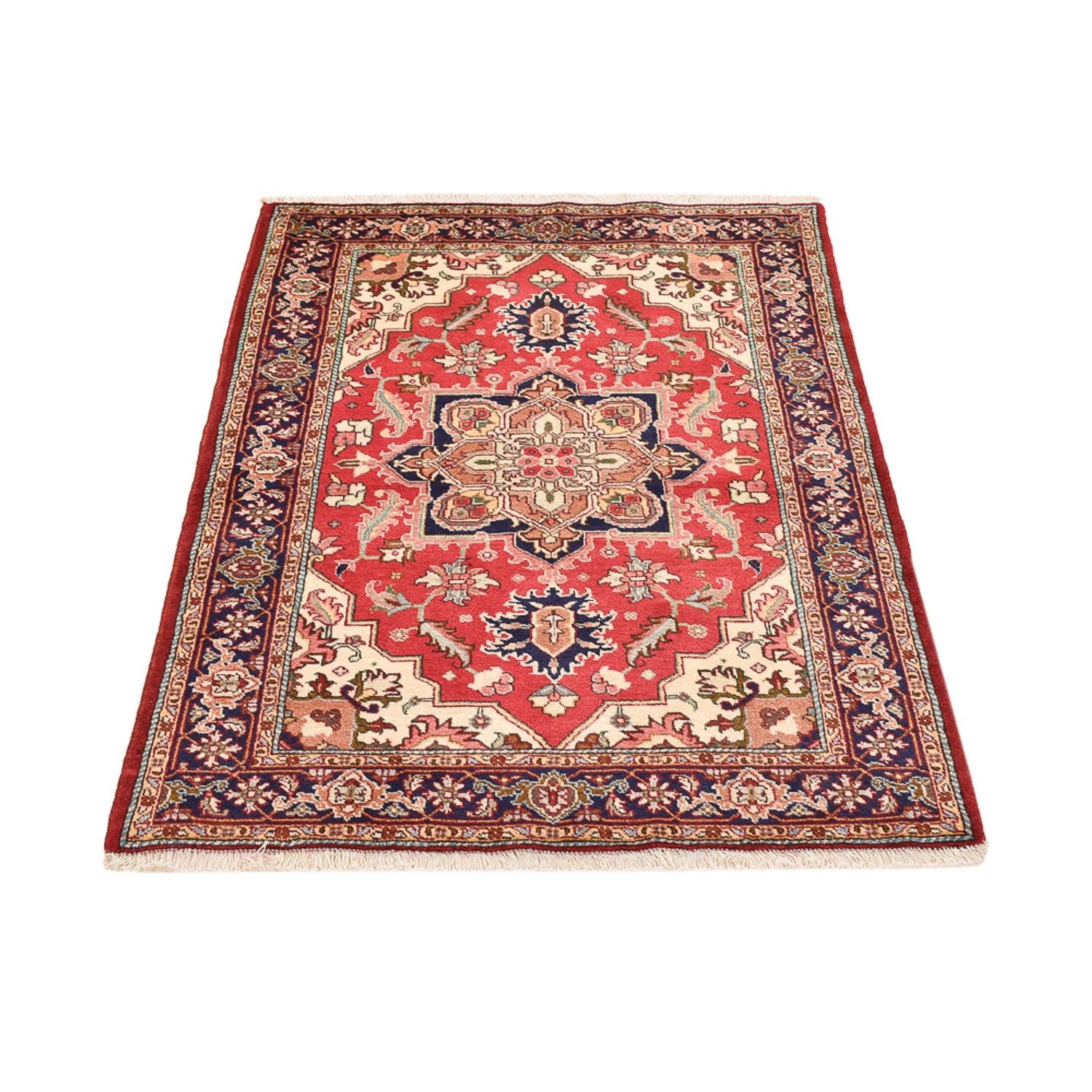Persisk tæppe - Tabriz - 148 x 103 cm - rød