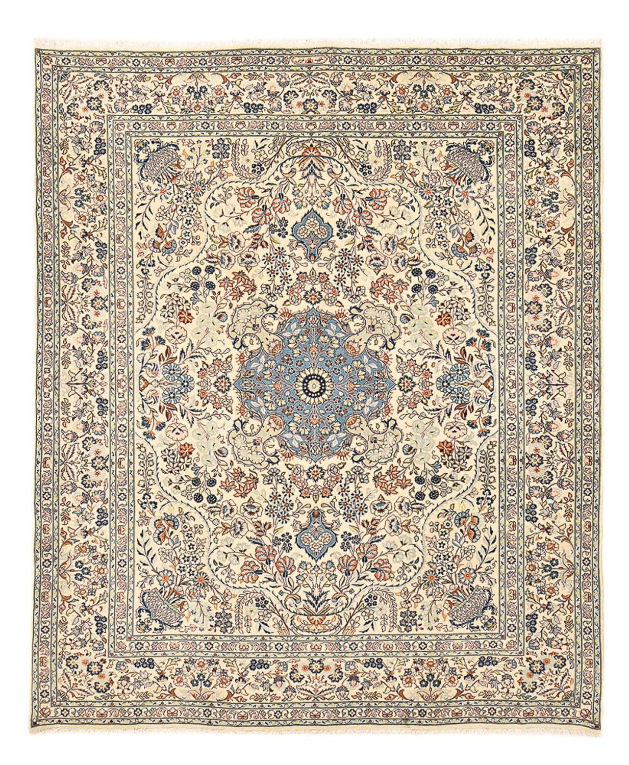 Persisk tæppe - Keshan - 298 x 250 cm - sand