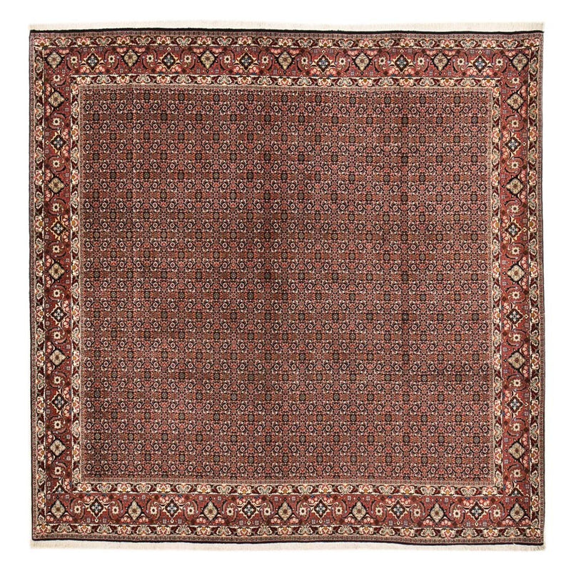 Persisk tæppe - Bijar firkantet  - 303 x 293 cm - rust