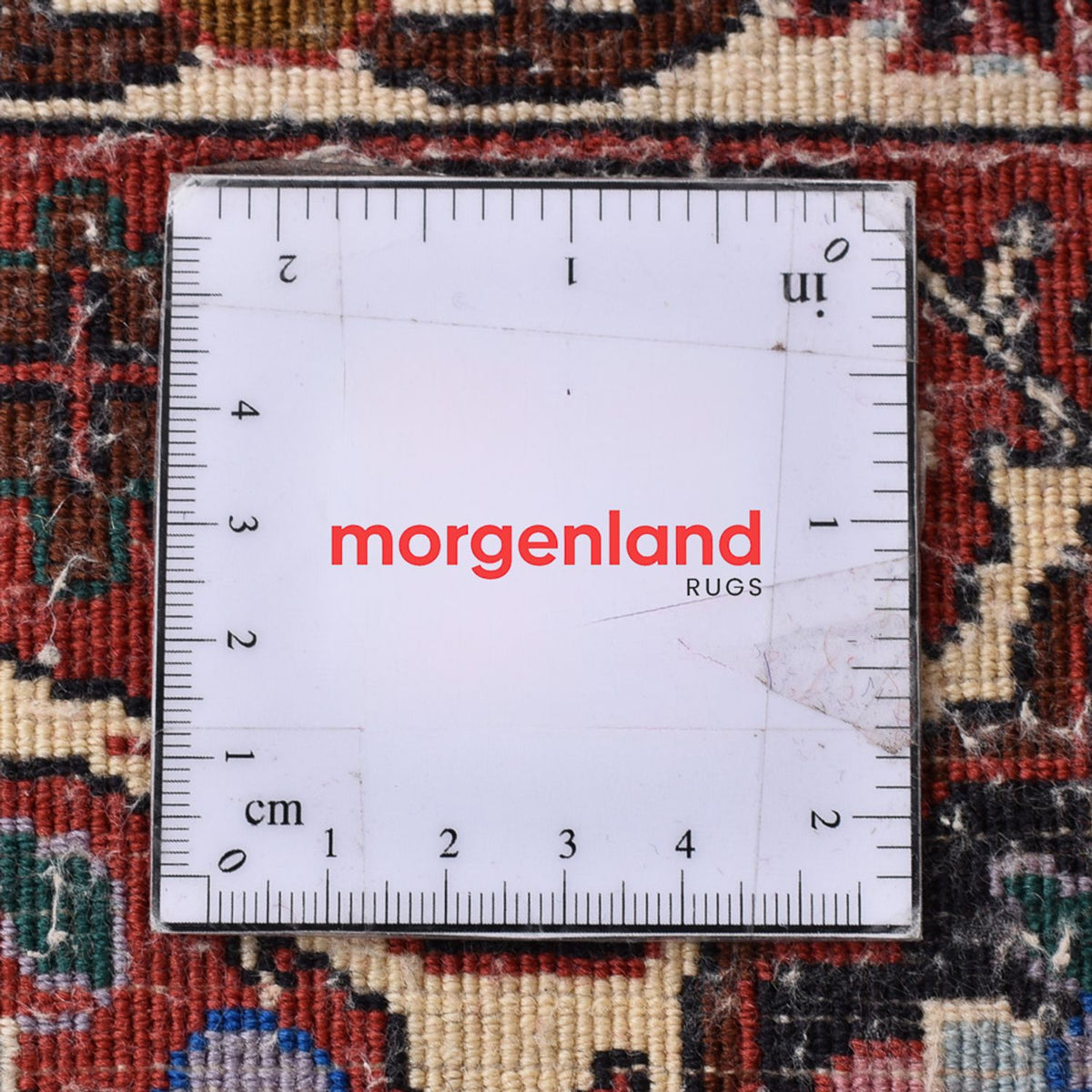 Persisk tæppe - Bijar firkantet  - 303 x 293 cm - rust