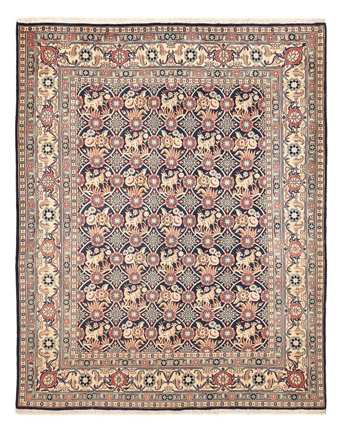 Persisk tæppe - Classic - 243 x 198 cm - flerfarvet