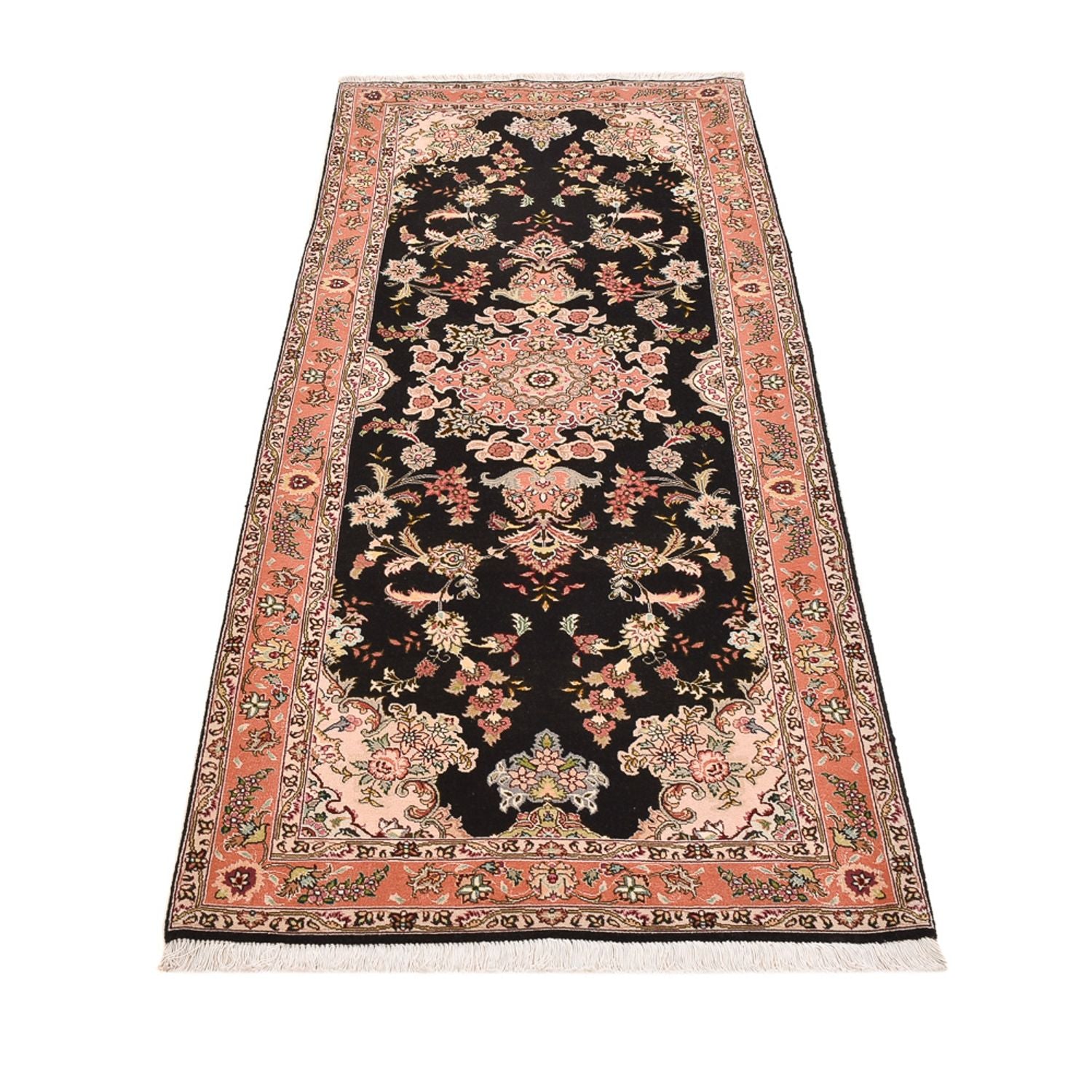 Løber Persisk tæppe - Tabriz - Royal - 210 x 80 cm - flerfarvet