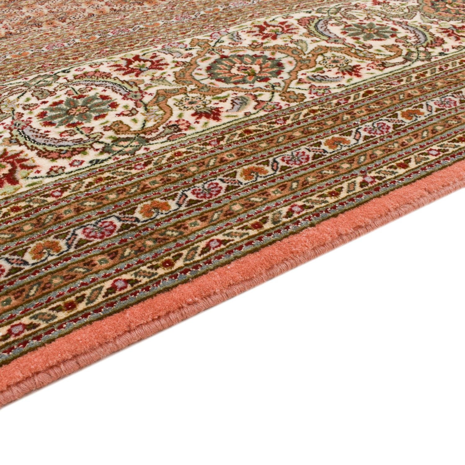 Persisk tæppe - Tabriz - Royal - 390 x 250 cm - lysrød
