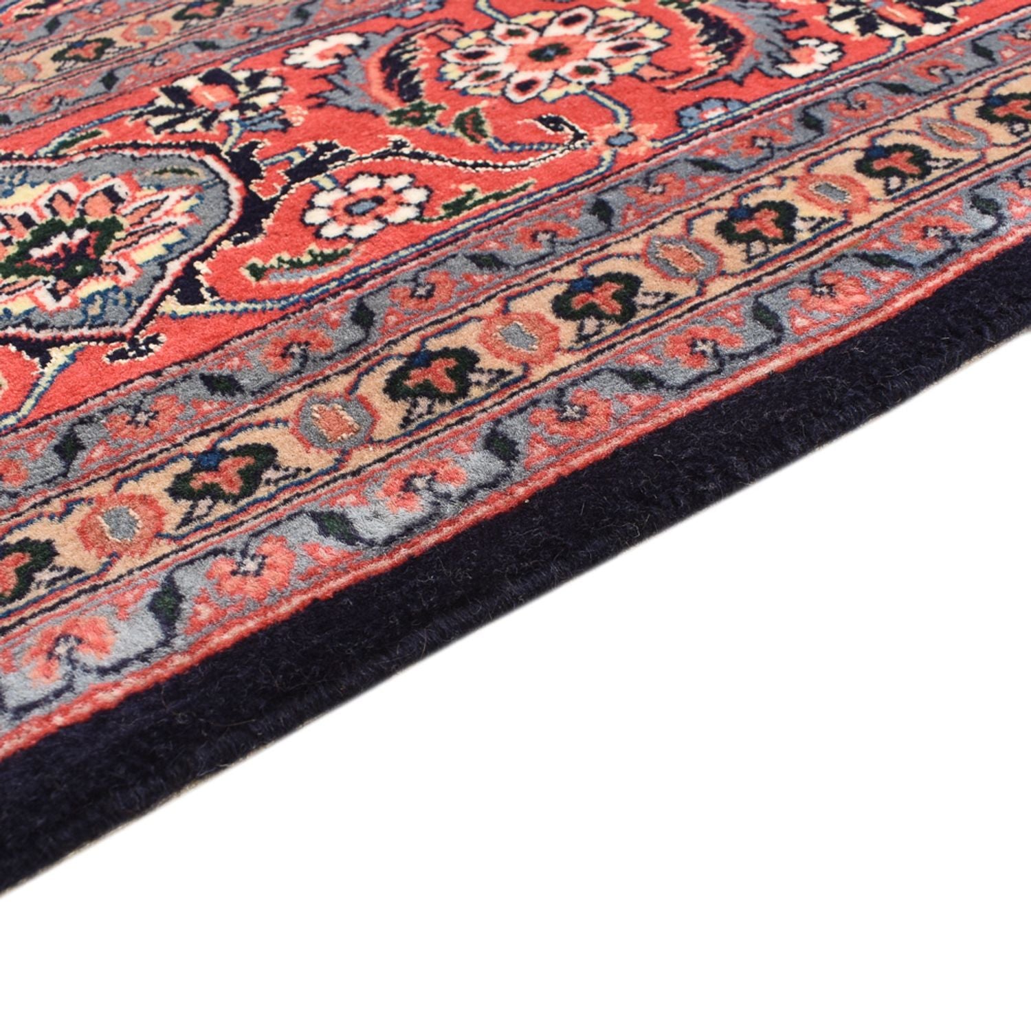 Persisk tæppe - Tabriz - Royal firkantet  - 210 x 200 cm - lysrød