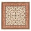 Persisk tæppe - Tabriz - Royal firkantet  - 210 x 204 cm - lys beige