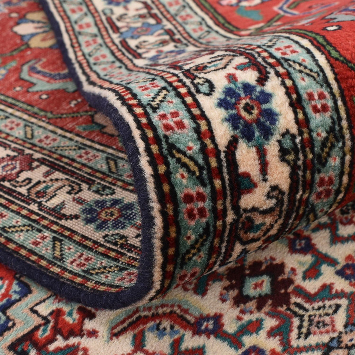 Persisk tæppe - Tabriz - Royal - 394 x 300 cm - rust