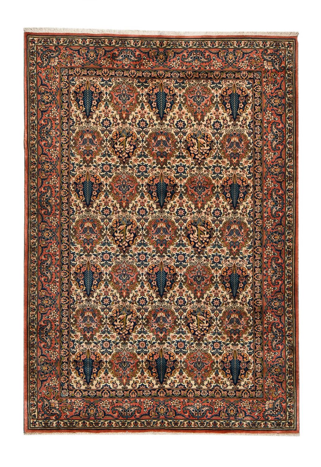 Persisk tæppe - Nomadisk - 298 x 203 cm - mørkebrun