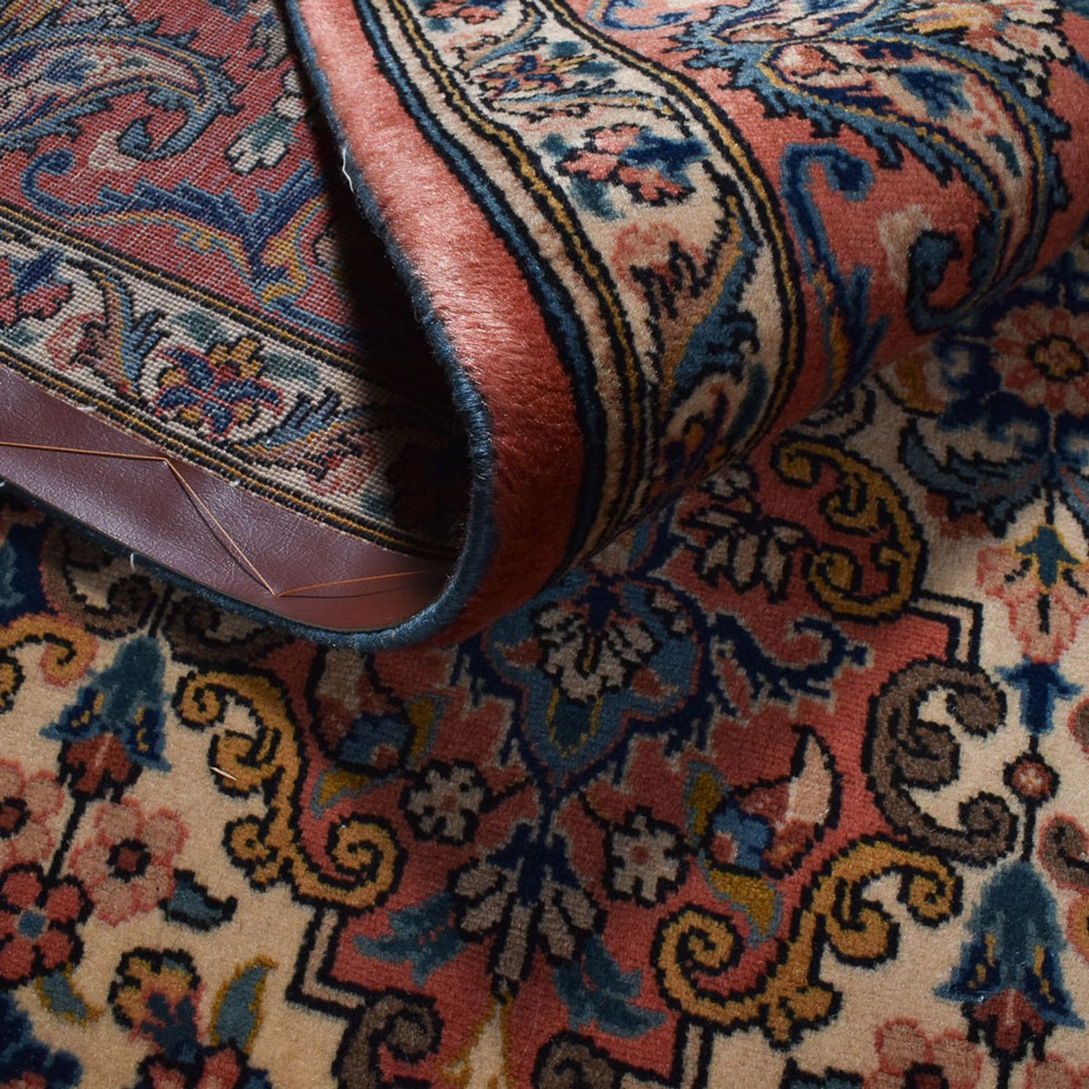 Persisk tæppe - Nomadisk - 298 x 203 cm - mørkebrun