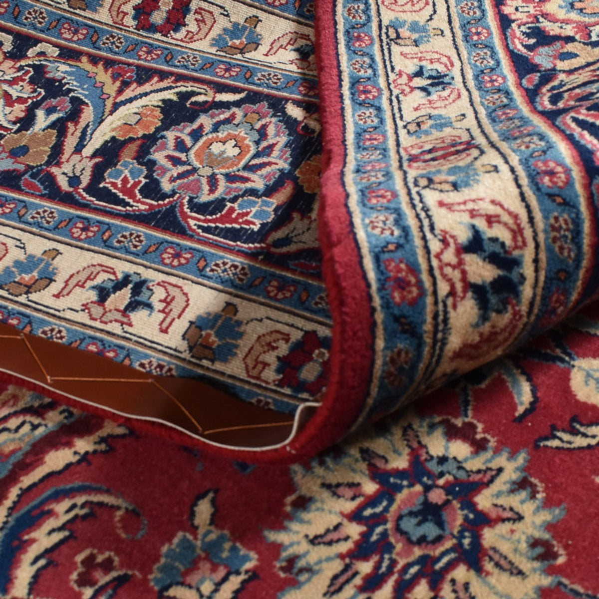 Persisk tæppe - Classic - 390 x 295 cm - mørkerød