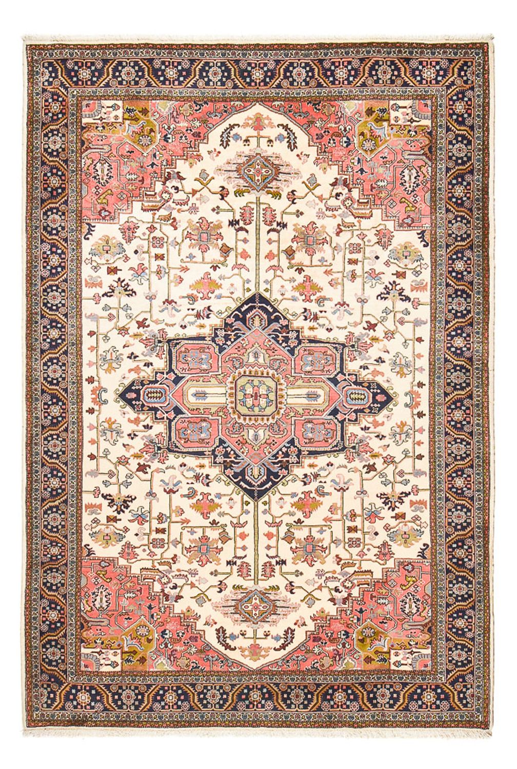 Persisk tæppe - Nomadisk - 306 x 202 cm - creme