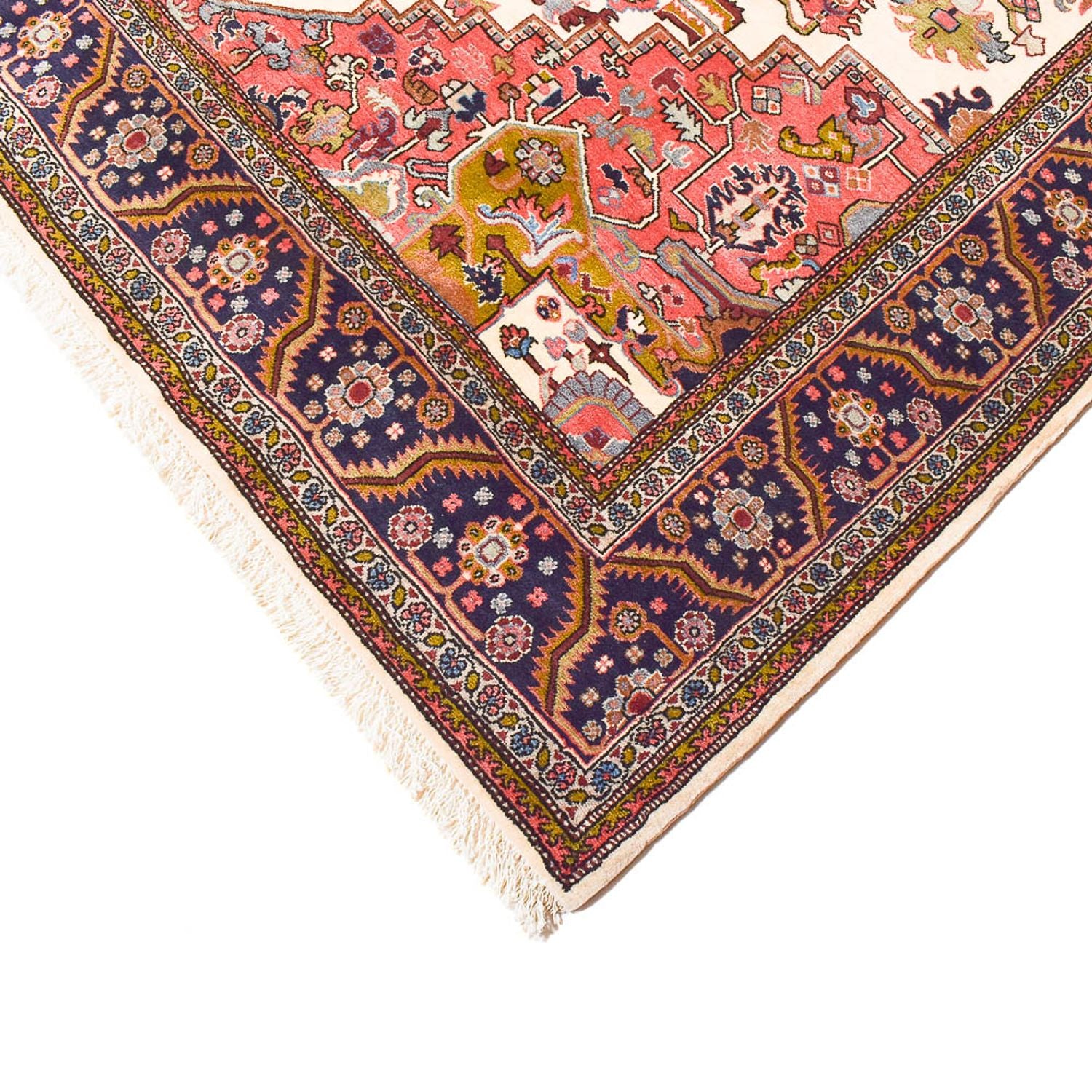 Persisk tæppe - Nomadisk - 306 x 202 cm - creme