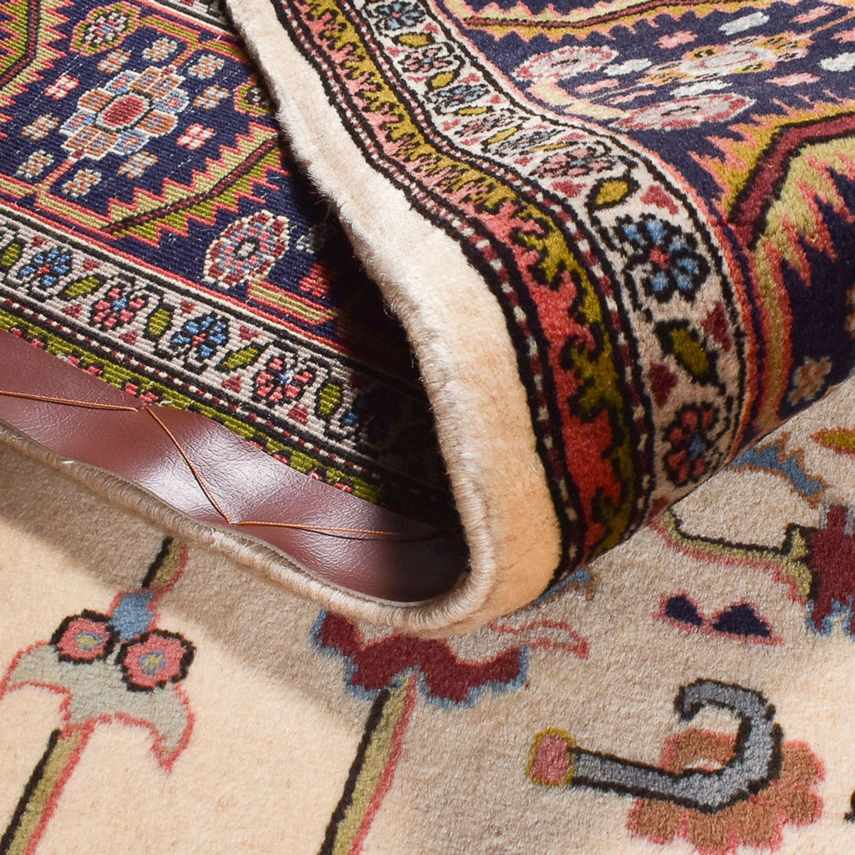 Persisk tæppe - Nomadisk - 306 x 202 cm - creme