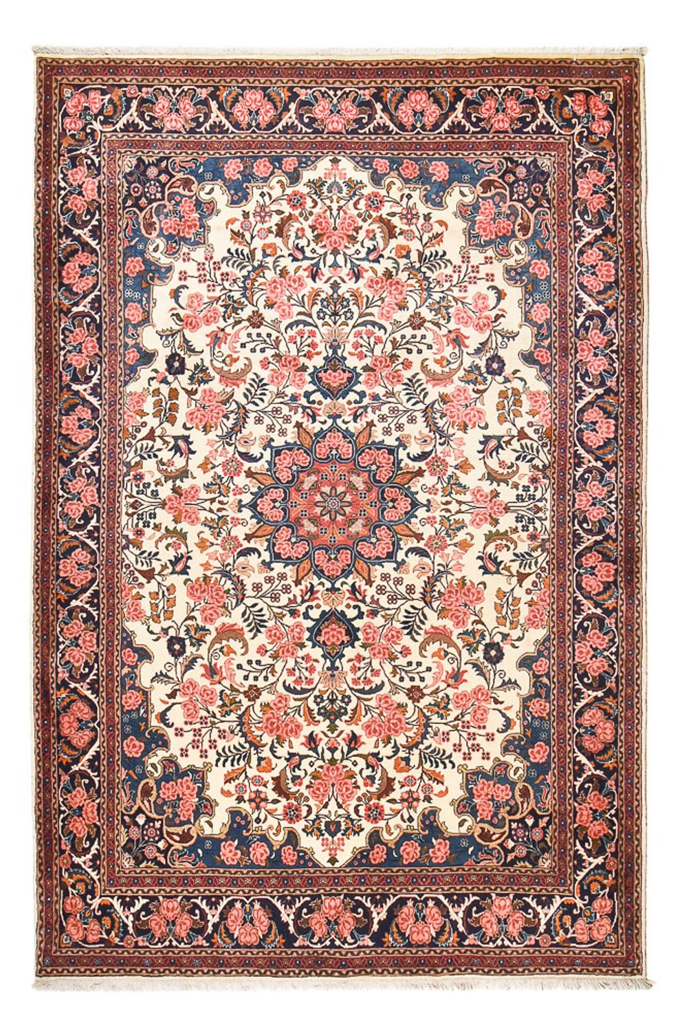 Persisk tæppe - Bijar - 306 x 200 cm - creme