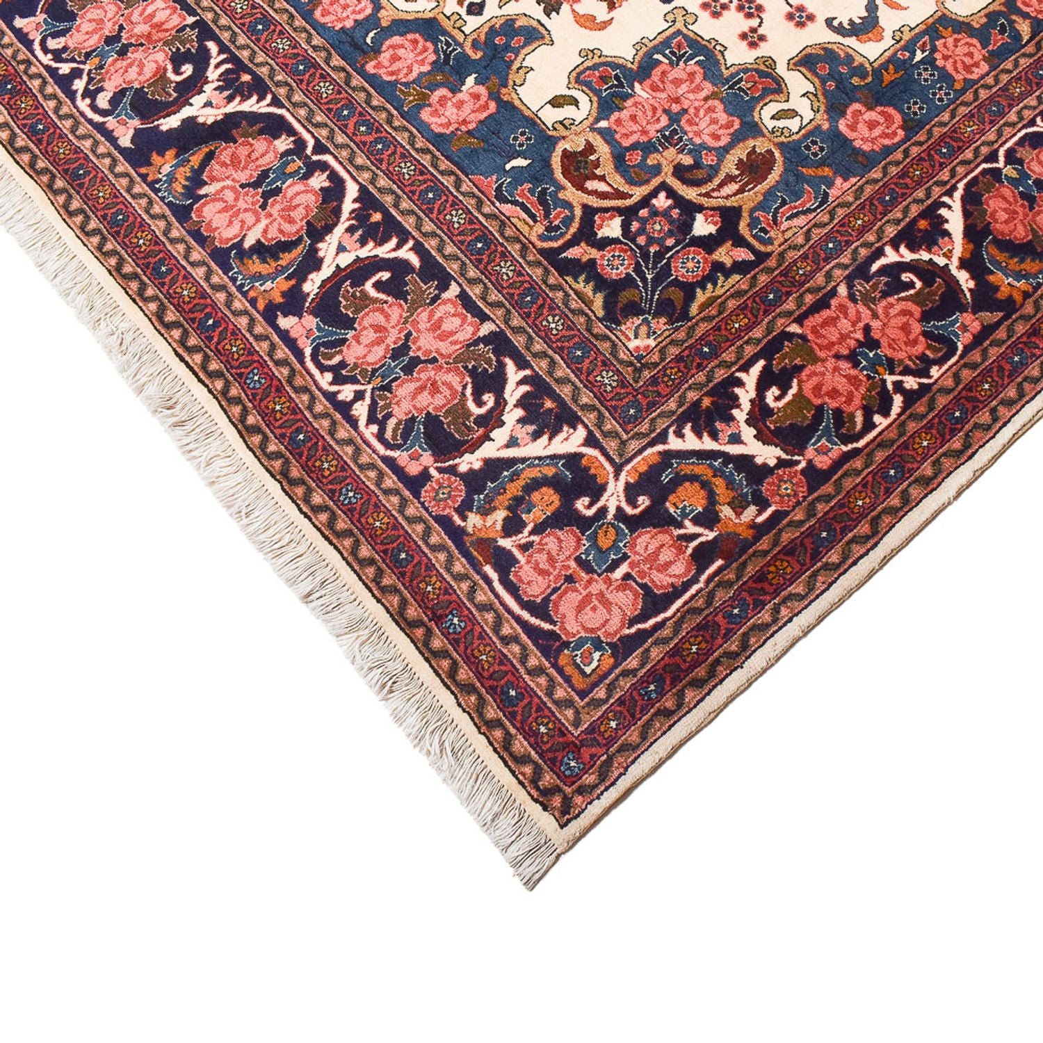 Persisk tæppe - Bijar - 306 x 200 cm - creme