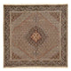 Tabriz - 40 Raj Tæppe 202x202cm - Persisk tæppe
