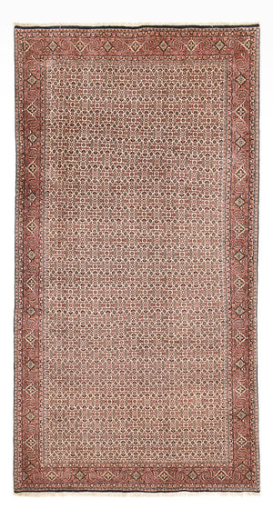Persisk tæppe - Bijar særlig form  - 395 x 202 cm - rust