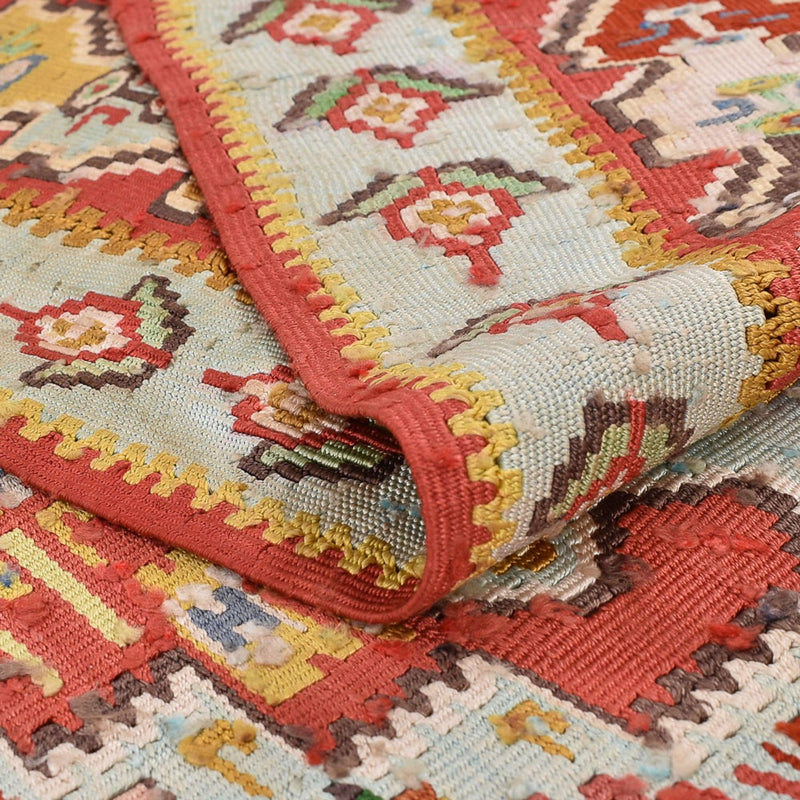 Kelim-tæppe - orientalsk - 260 x 164 cm - rød