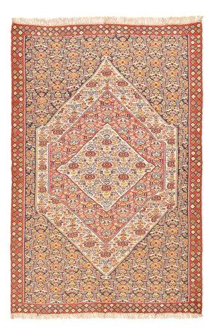 Kelim-tæppe - orientalsk - 255 x 165 cm - lys brun