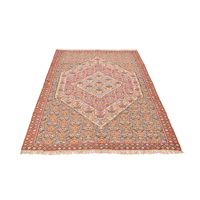 Kelim-tæppe - orientalsk - 255 x 165 cm - lys brun