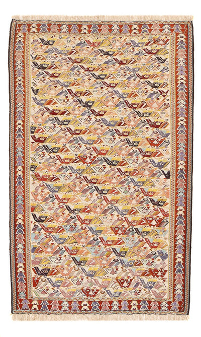 Silke kilim Tæppe 160x255cm