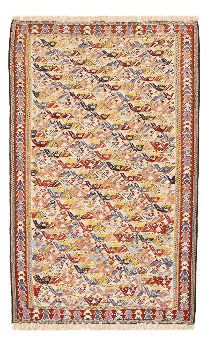 Kelim-tæppe - orientalsk - 255 x 160 cm - karamel