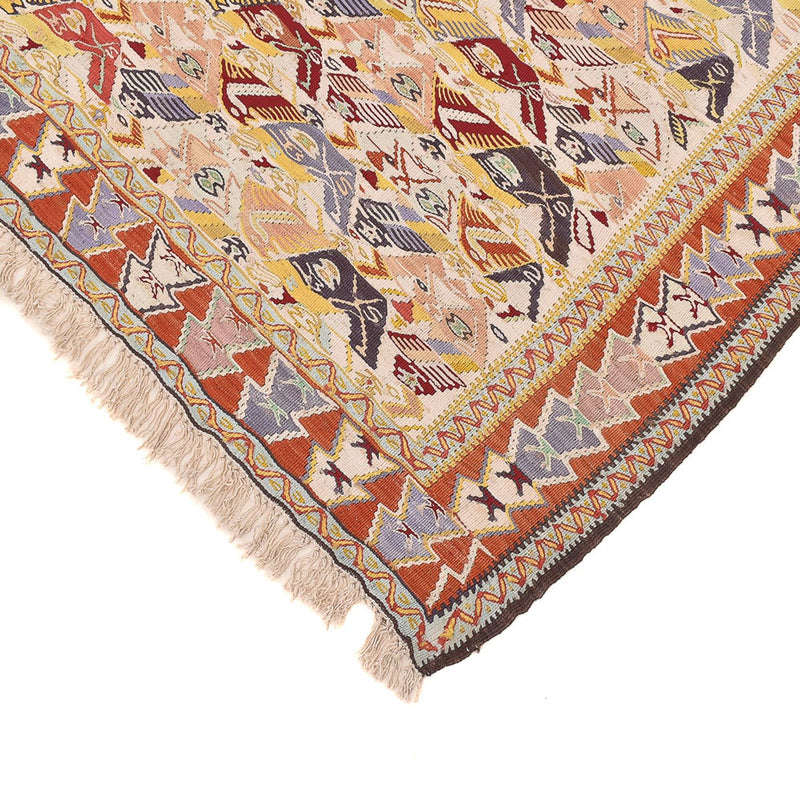 Kelim-tæppe - orientalsk - 255 x 160 cm - karamel