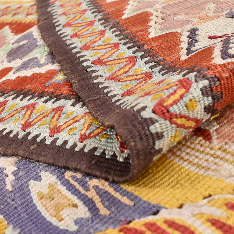 Kelim-tæppe - orientalsk - 255 x 160 cm - karamel