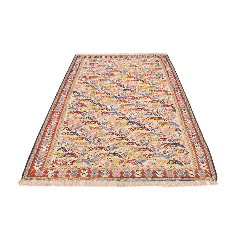 Kelim-tæppe - orientalsk - 255 x 160 cm - karamel
