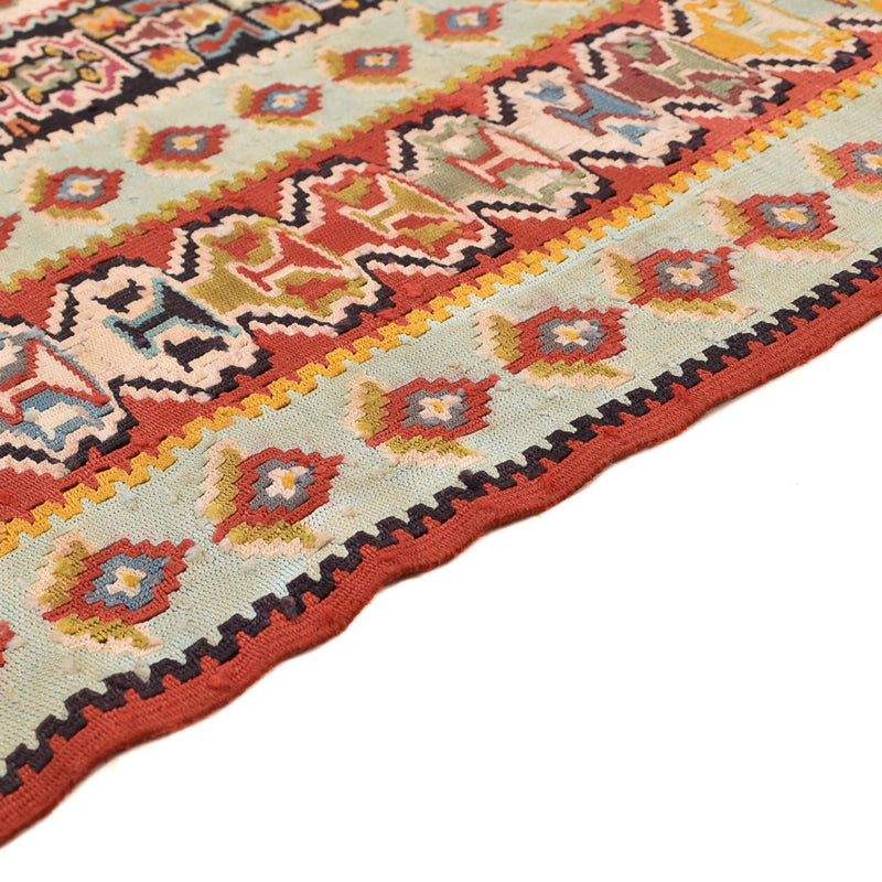 Kelim-tæppe - orientalsk - 250 x 160 cm - lysrød