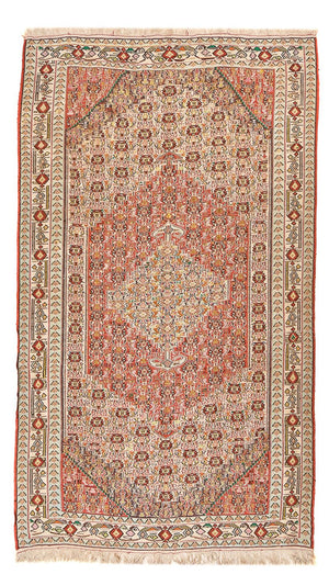 Kelim-tæppe - orientalsk - 260 x 160 cm - lysrød
